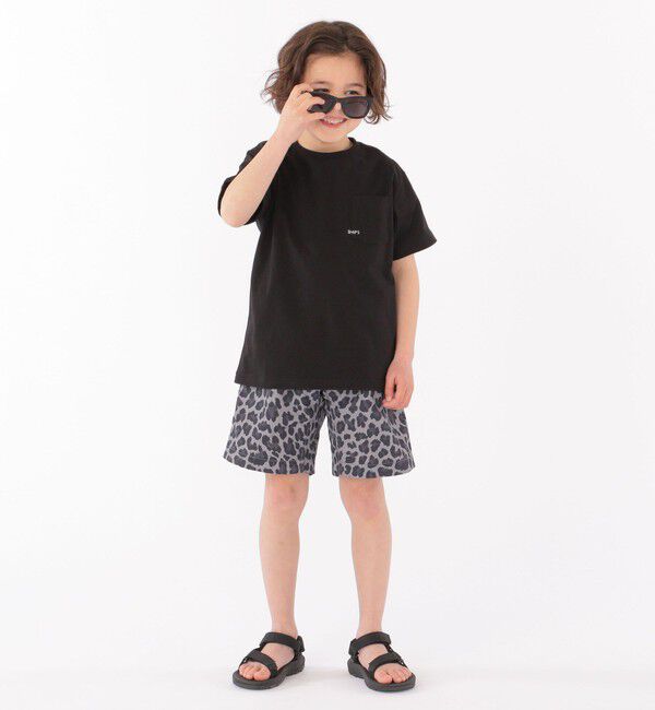 SHIPS KIDS「【WEB限定】SHIPS KIDS:100～160cm /〈家族おそろい〉SHIPS マイクロロゴ TEE」|Tシャツ・カットソー|