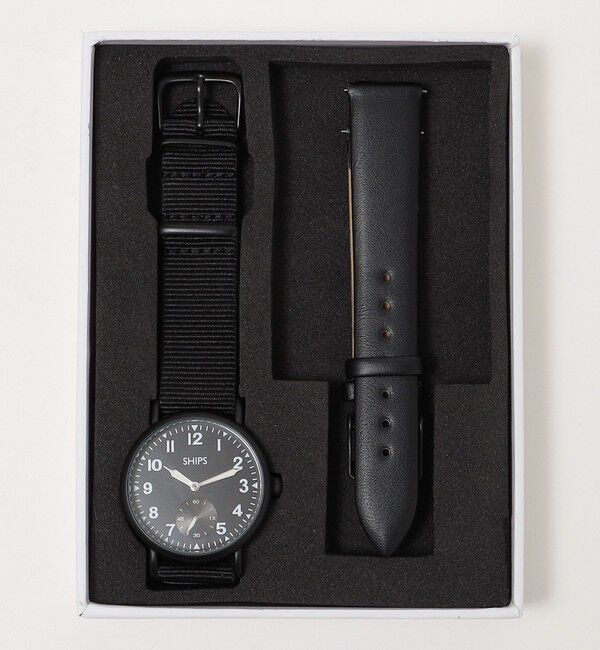 SHIPS「【WEB限定】SHIPS: ビジネス / ミリタリー 2WAY ベルト ウォッチ (腕時計)」|腕時計|