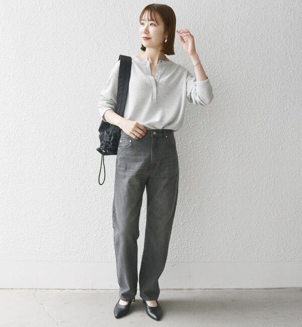 SHIPS any「《一部予約》SHIPS any: ハイライズ デニムパンツ［SHIPS any DENIM］」|デニム|