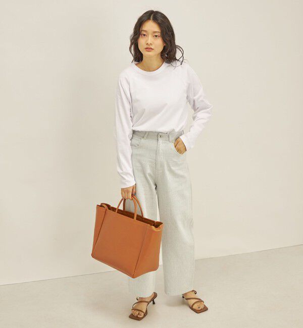 SHIPS for women「ギャザー スリーブ ラグラン TEE◇」|Tシャツ・カットソー|