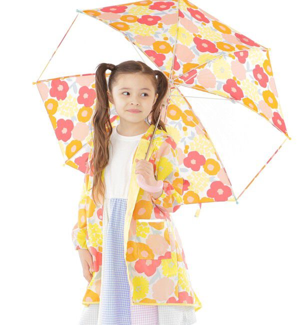 SHIPS KIDS「Wpc.:キッズ レインコート」|レインコート|ピンク