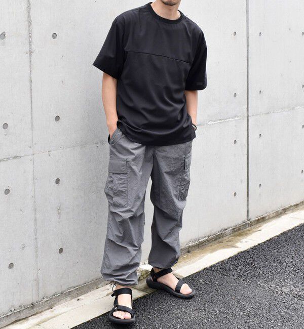 SHIPS any「SHIPS any: COOLMAX（R） サマー プルオーバー Tシャツ (セットアップ対応) 24SS◇」|Tシャツ・カットソー|