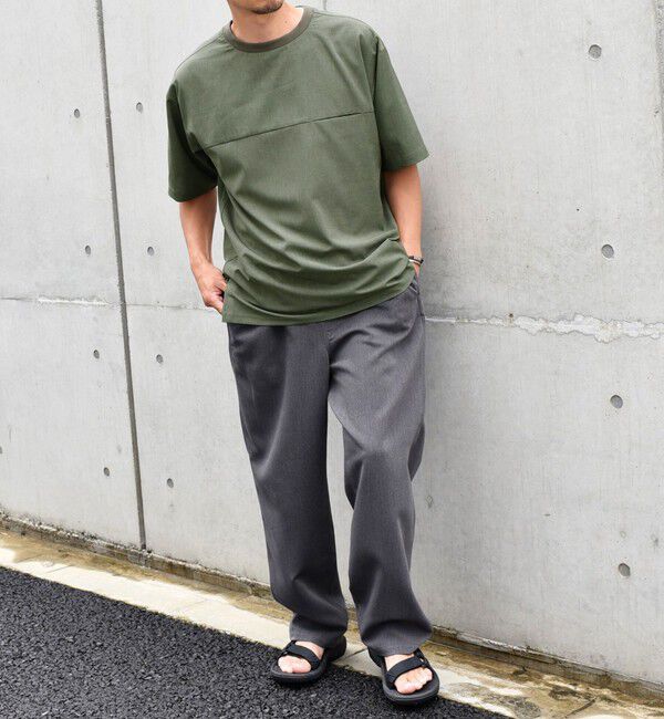 SHIPS any「SHIPS any: COOLMAX（R） サマー プルオーバー Tシャツ (セットアップ対応) 24SS◇」|Tシャツ・カットソー|