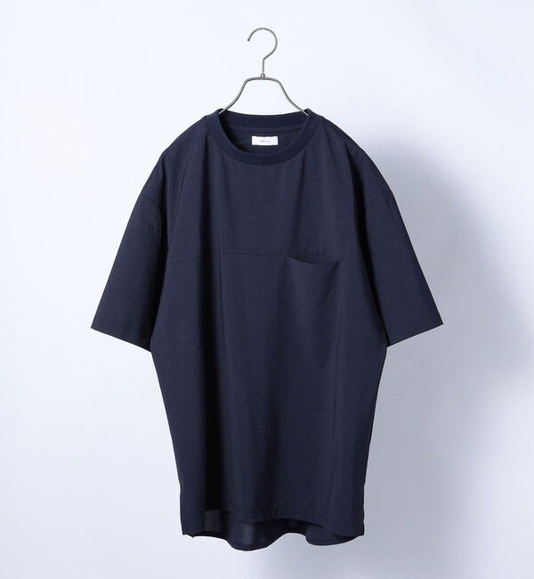 SHIPS any「SHIPS any: COOLMAX（R） サマー プルオーバー Tシャツ (セットアップ対応) 24SS◇」|Tシャツ・カットソー|