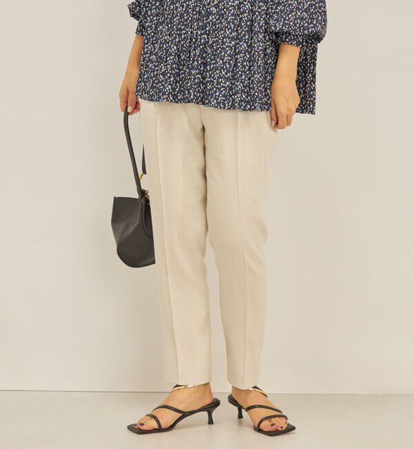 SHIPS for women「NALYA セットアップ スリムパンツ◇」|その他|ベージュ