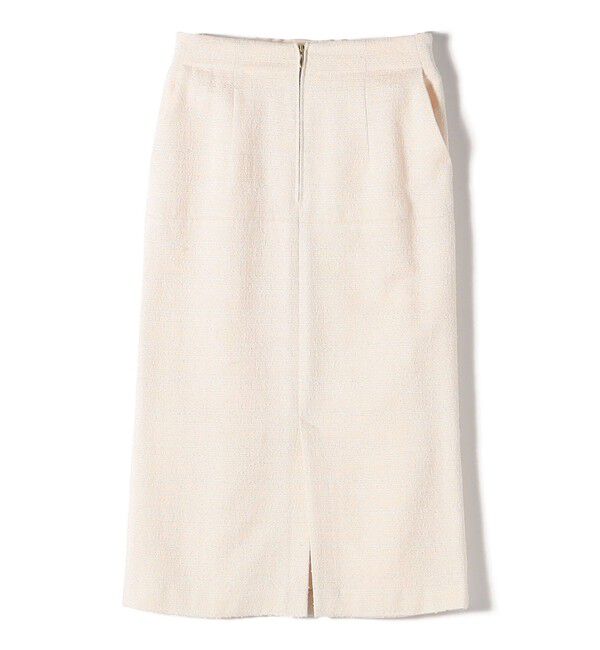 SHIPS for women「〈手洗い可能〉フロント ジップ ツイード タイト スカート」|スカート|