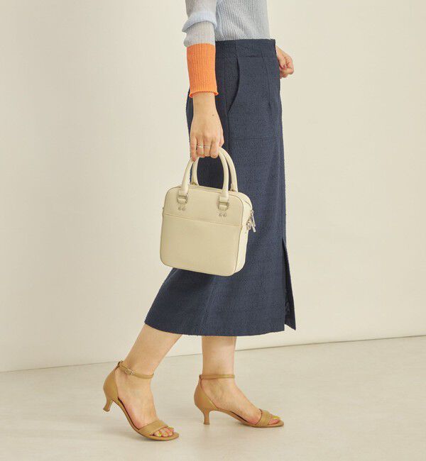 SHIPS for women「〈手洗い可能〉フロント ジップ ツイード タイト スカート」|スカート|