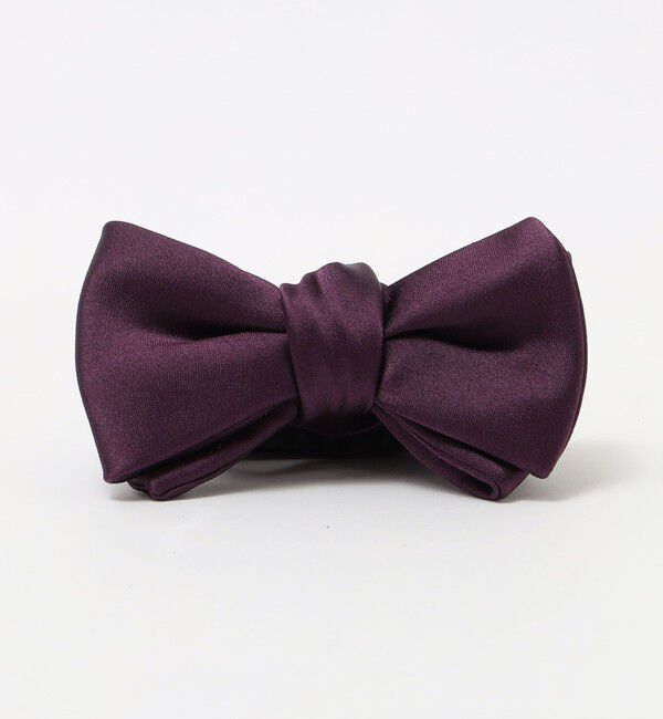 SHIPS「SHIPS: フォサッティ 無地 蝶ネクタイ」|ネクタイ・蝶ネクタイ|パープル