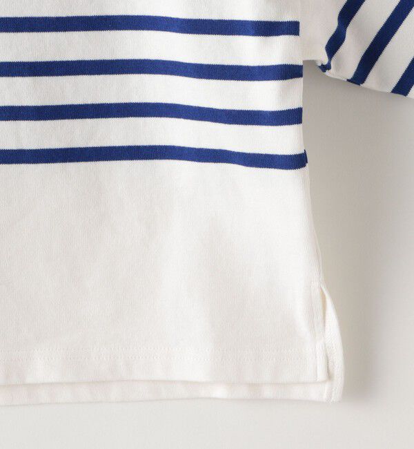 SHIPS KIDS「SHIPS KIDS:100～170cm / パネル ボーダー 半袖 TEE」|Tシャツ・カットソー|
