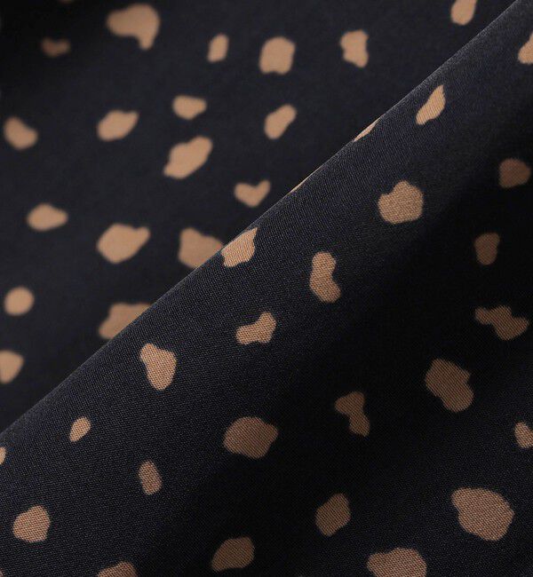 SHIPS Colors 「SHIPS Colors:〈洗濯機可能〉サテン ギャザー 5分袖 シャツ◇」|シャツ・ブラウス|