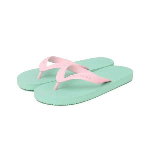 SHIPS KIDS「Hippobloo:18～21cm / KIDS BEACH SANDAL」|サンダル|ライトグリーン