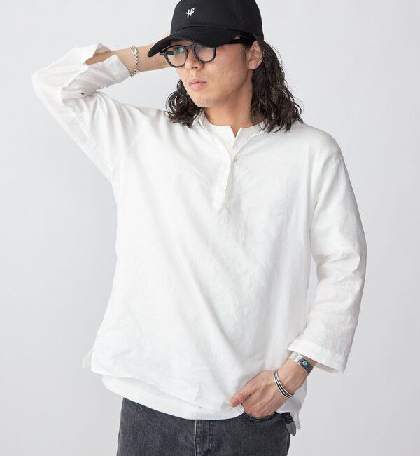 SHIPS「【WEB限定】SHIPS: ワンポイント ロゴ エンブロイダリー オーバーフィット キャップ」|キャップ・キャスケット|