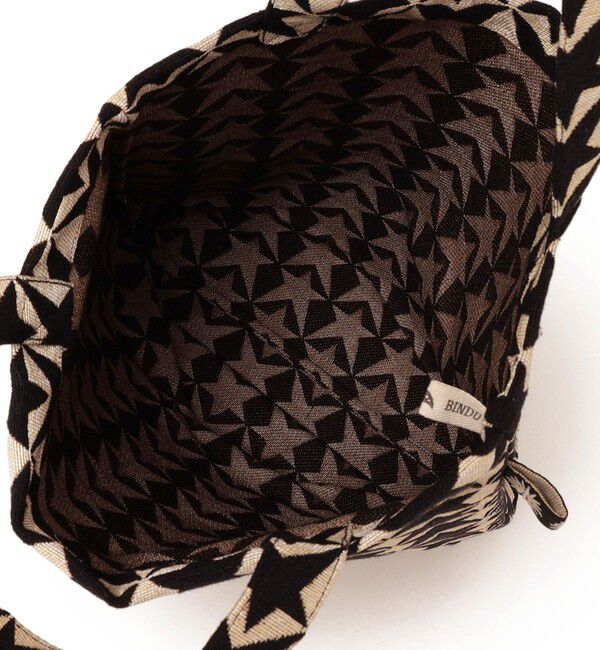 SHIPS any「【SHIPS any別注】BINDU: デザイン ジャカード トートバッグ」|トートバッグ|