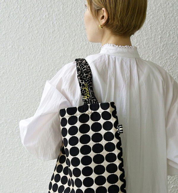 SHIPS any「【SHIPS any別注】BINDU: デザイン ジャカード トートバッグ」|トートバッグ|
