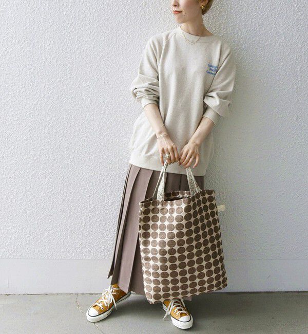 SHIPS any「【SHIPS any別注】BINDU: デザイン ジャカード トートバッグ」|トートバッグ|