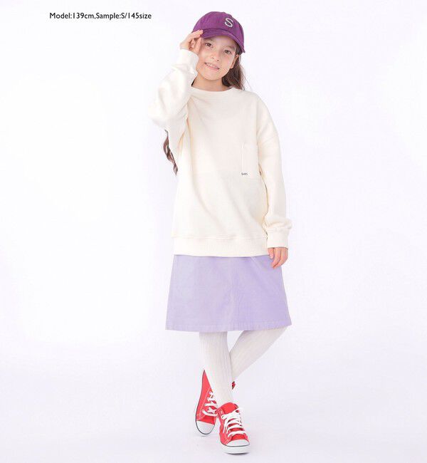 SHIPS KIDS「【WEB限定】SHIPS KIDS:100～160cm / マイクロ ロゴ スウェット」|スウェット・ジャージ|