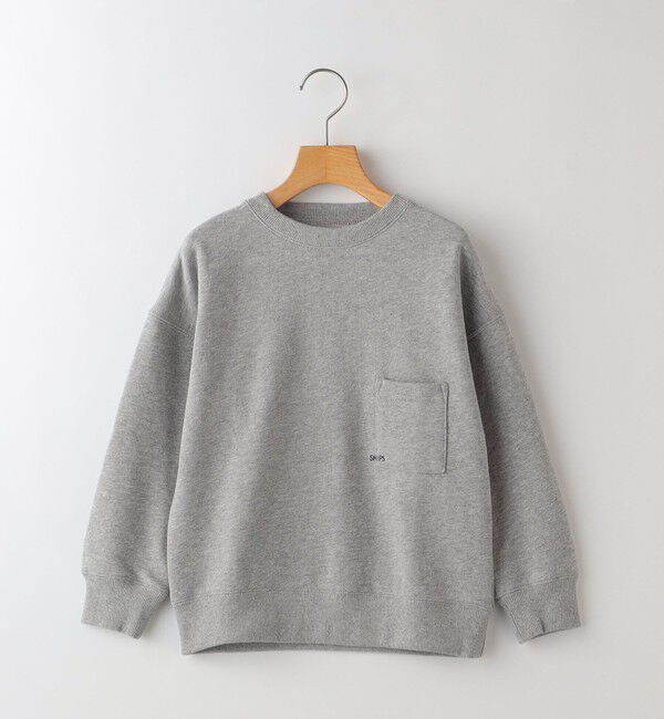 SHIPS KIDS「【WEB限定】SHIPS KIDS:100～160cm / マイクロ ロゴ スウェット」|スウェット・ジャージ|