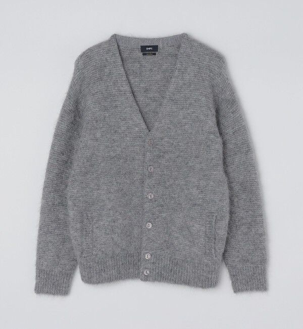 SHIPS「SHIPS: アルパカ ガーター Vネック カーディガン」|カーディガン|