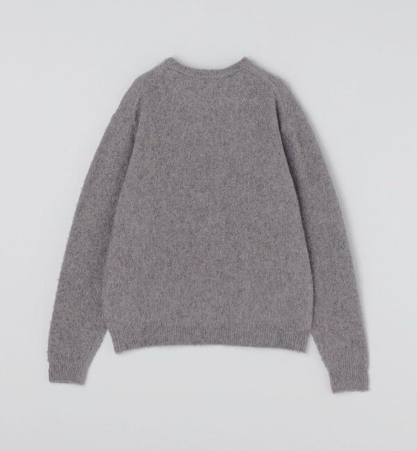 SHIPS「SHIPS: 7ゲージ ウール シャギー クルーネック ニット」|ニット・セーター|