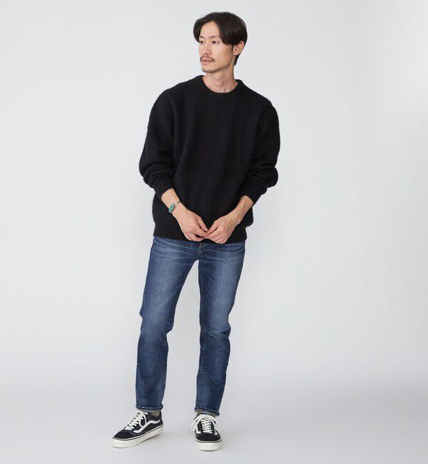 SHIPS「SHIPS: 7ゲージ ウール シャギー クルーネック ニット」|ニット・セーター|
