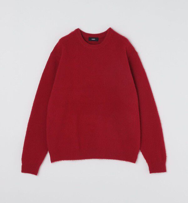 SHIPS「SHIPS: 7ゲージ ウール シャギー クルーネック ニット」|ニット・セーター|