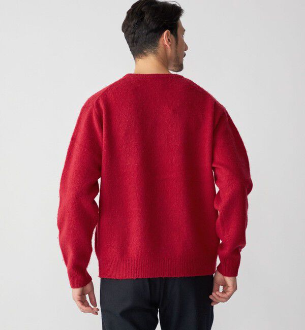 SHIPS「SHIPS: 7ゲージ ウール シャギー クルーネック ニット」|ニット・セーター|