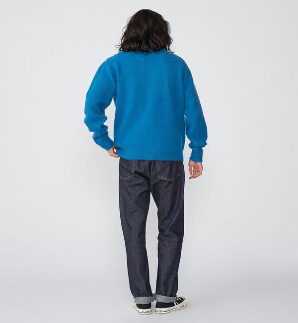 SHIPS「SHIPS: 7ゲージ ウール シャギー クルーネック ニット」|ニット・セーター|