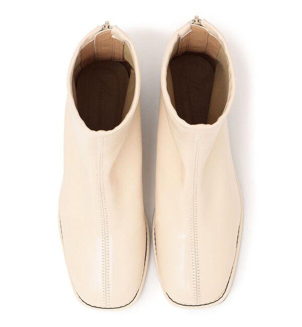 SHIPS any「【SHIPS any別注】eblouna: スクエア フィット ショートブーツ」|ショートブーツ|