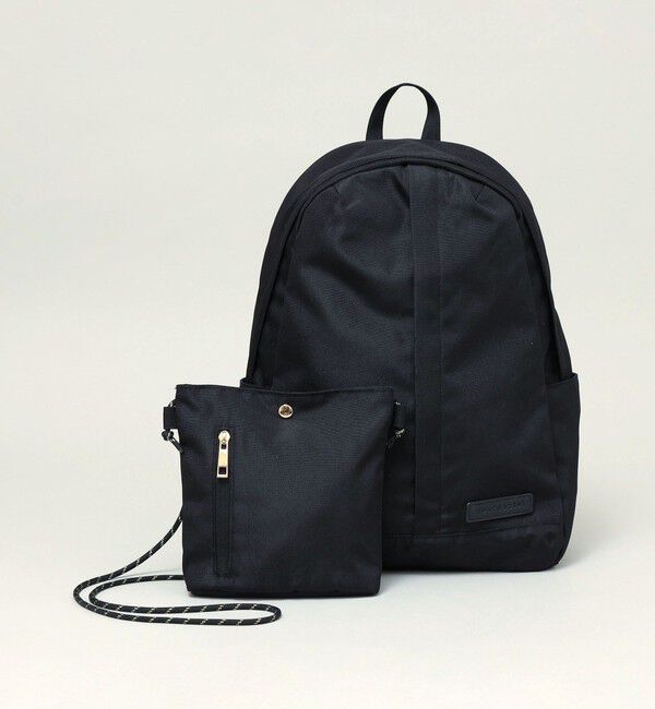 quaranciel「《追加予約》quaranciel: ショルダーバッグ付 フロント ジッパー リュック（A4対応）」|リュック|