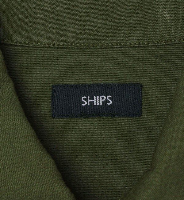 SHIPS「SHIPS: ミリタリー カバー シャツ ジャケット」|ミリタリージャケット|