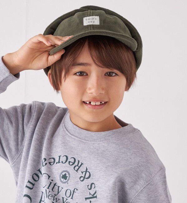 SHIPS any「SHIPS any: フリース フライト キャップ<KIDS>◇」|キャップ・キャスケット|
