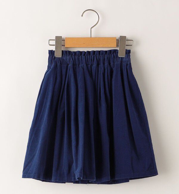 SHIPS KIDS「SHIPS KIDS:100～130cm / コーデュロイ スカート」|フレア|