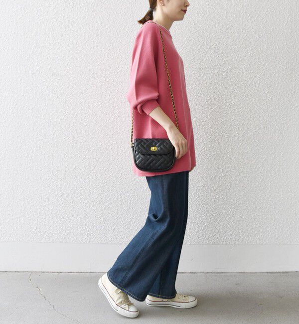 SHIPS any「SHIPS any:〈手洗い可能〉ミラノリブ スタンドネック プルオーバー」|ニット・セーター|