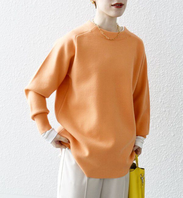 SHIPS any「SHIPS any:〈手洗い可能〉ミラノリブ スタンドネック プルオーバー」|ニット・セーター|