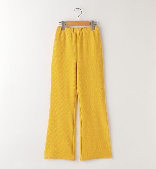 SHIPS KIDS「SHIPS KIDS:150cm / フレア パンツ」|その他|イエロー