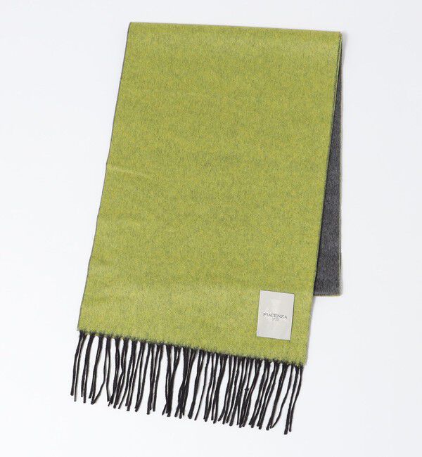 SHIPS「【SHIPS別注】PIACENZA: シルク カシミヤ リバーシブル マフラー」|マフラー|