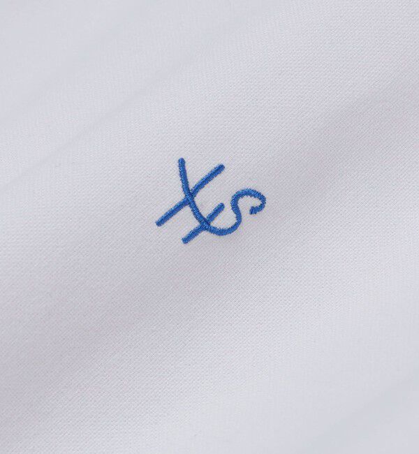 SHIPS「【WEB限定】SHIPS: 防シワ・吸水速乾 Drymix(R) ワンポイントロゴバンドカラーシャツ」|シャツ・ブラウス|