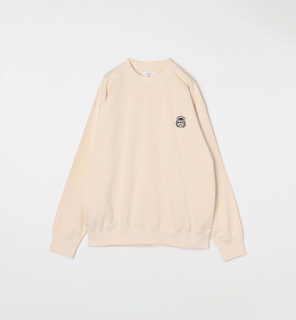 SHIPS any「【WEB限定】SHIPS any: アイビーライク ワンポイント 刺繍 ロゴ スウェット 24FW◇」|スウェット・ジャージ|