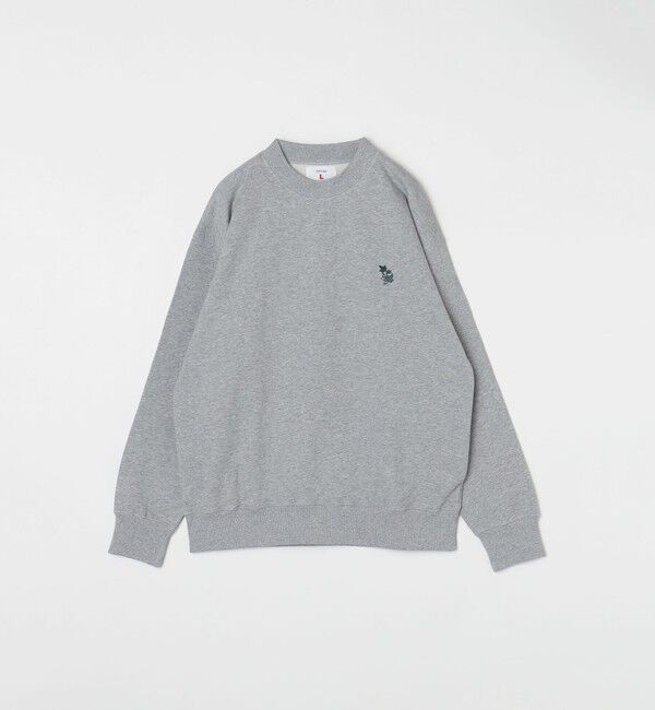 SHIPS any「【WEB限定】SHIPS any: アイビーライク ワンポイント 刺繍 ロゴ スウェット 24FW◇」|スウェット・ジャージ|