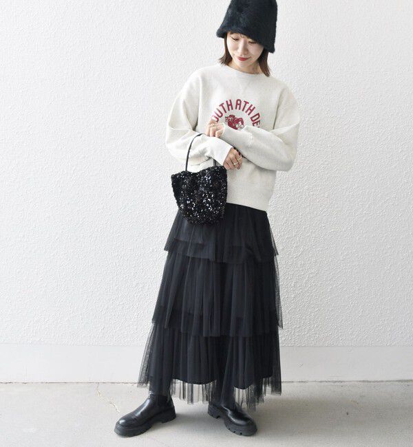 SHIPS any「SHIPS any: スパンコール 2WAY ショルダー バッグ」|ショルダー・メッセンジャー|