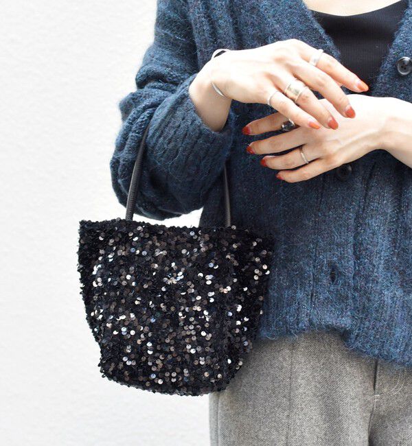 SHIPS any「SHIPS any: スパンコール 2WAY ショルダー バッグ」|ショルダー・メッセンジャー|