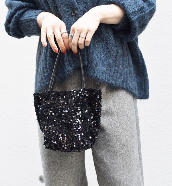 SHIPS any「SHIPS any: スパンコール 2WAY ショルダー バッグ」|ショルダー・メッセンジャー|