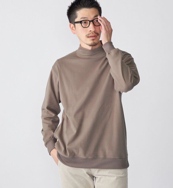 SHIPS「SHIPS: 〈吸湿発熱〉モイスチャー ウォーム モックネック プルオーバー」|Tシャツ・カットソー|