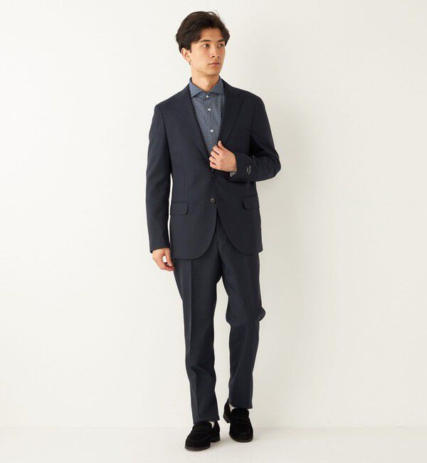 SHIPS Colors 「SHIPS Colors:ワイドカラー プリント ドレス ネルシャツ」|シャツ・ブラウス|