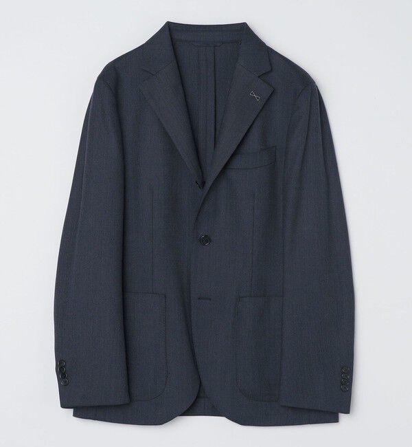 SHIPS「SHIPS:〈セットアップ対応/手洗い可能〉 バーズアイ ジャケット」|テーラードジャケット|