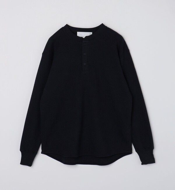 SHIPS「【SHIPS別注】THYARD:  ヘンリーネック サーマル 長袖 カットソー」|Tシャツ・カットソー|