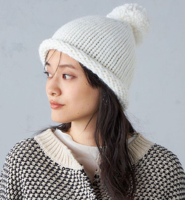 SHIPS for women「SANTELLI FRANCESCA:ニット帽 ◇」|ニット帽|ナチュラル