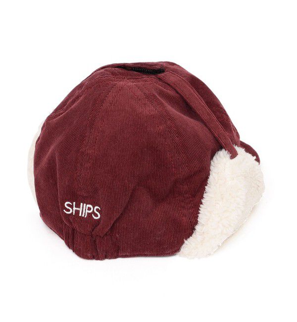SHIPS KIDS「SHIPS KIDS:ベビー コーデュロイ フライト キャップ」|キャップ・キャスケット|