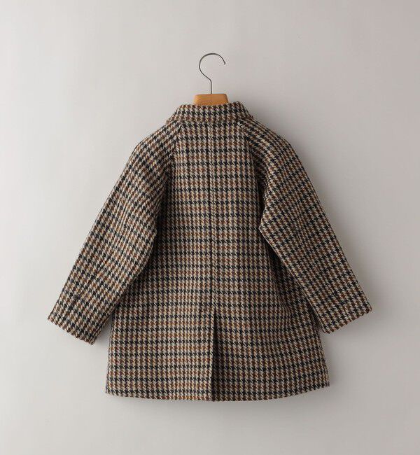 SHIPS KIDS「SHIPS KIDS:100～130cm / ガンクラブチェック ステンカラー コート」|ステンカラーコート|