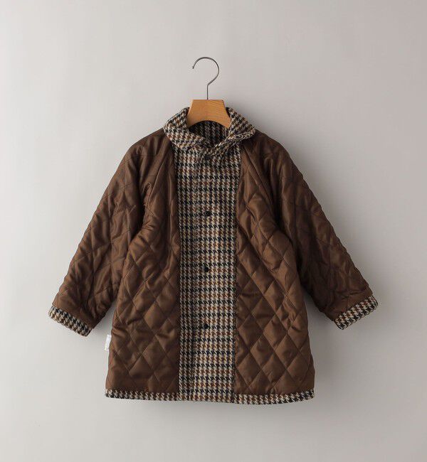 SHIPS KIDS「SHIPS KIDS:100～130cm / ガンクラブチェック ステンカラー コート」|ステンカラーコート|
